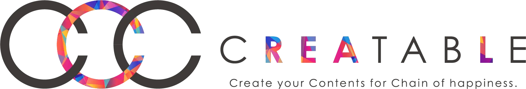 CREATABLE create your contents for chain of happiness.